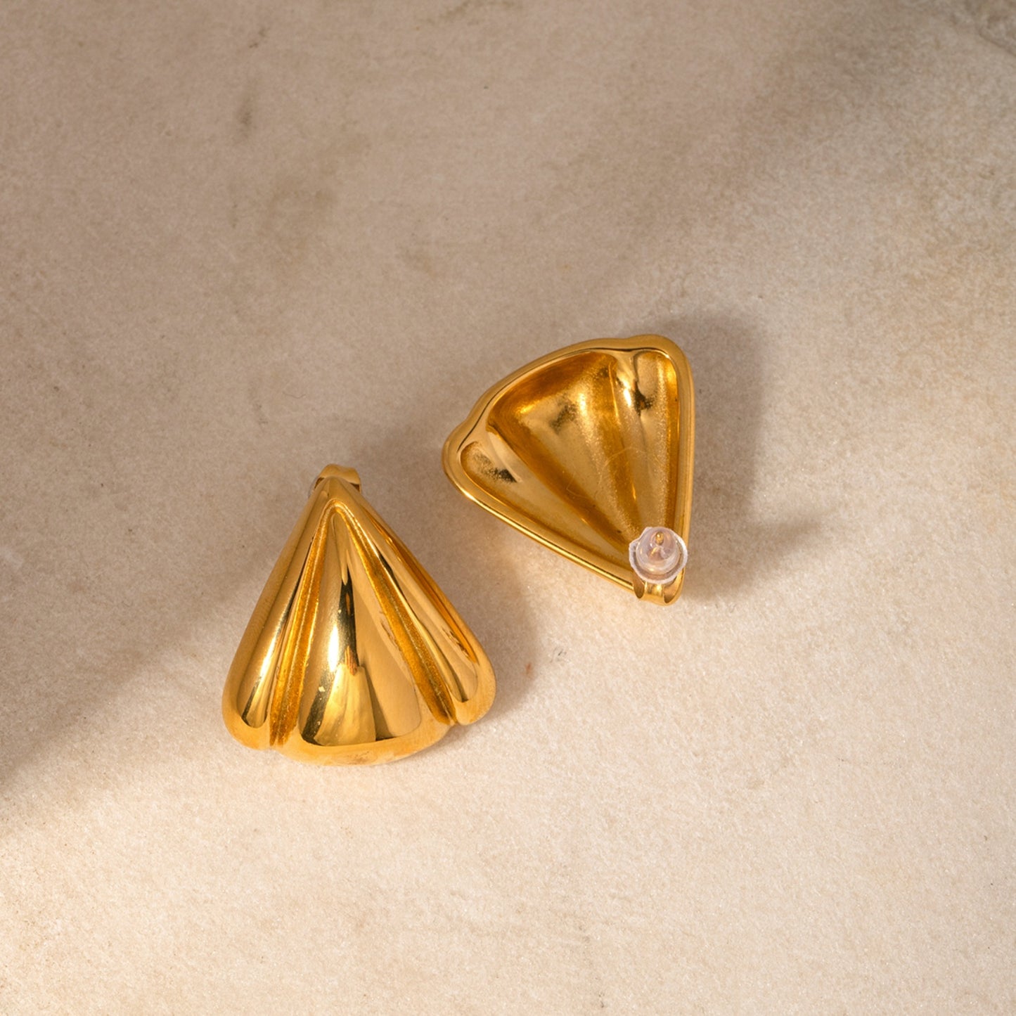 Serena Shell-Shaped Earrings
