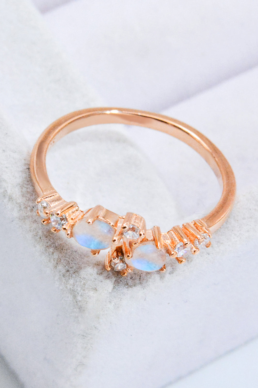 Dawn Adjustable Moonstone Ring