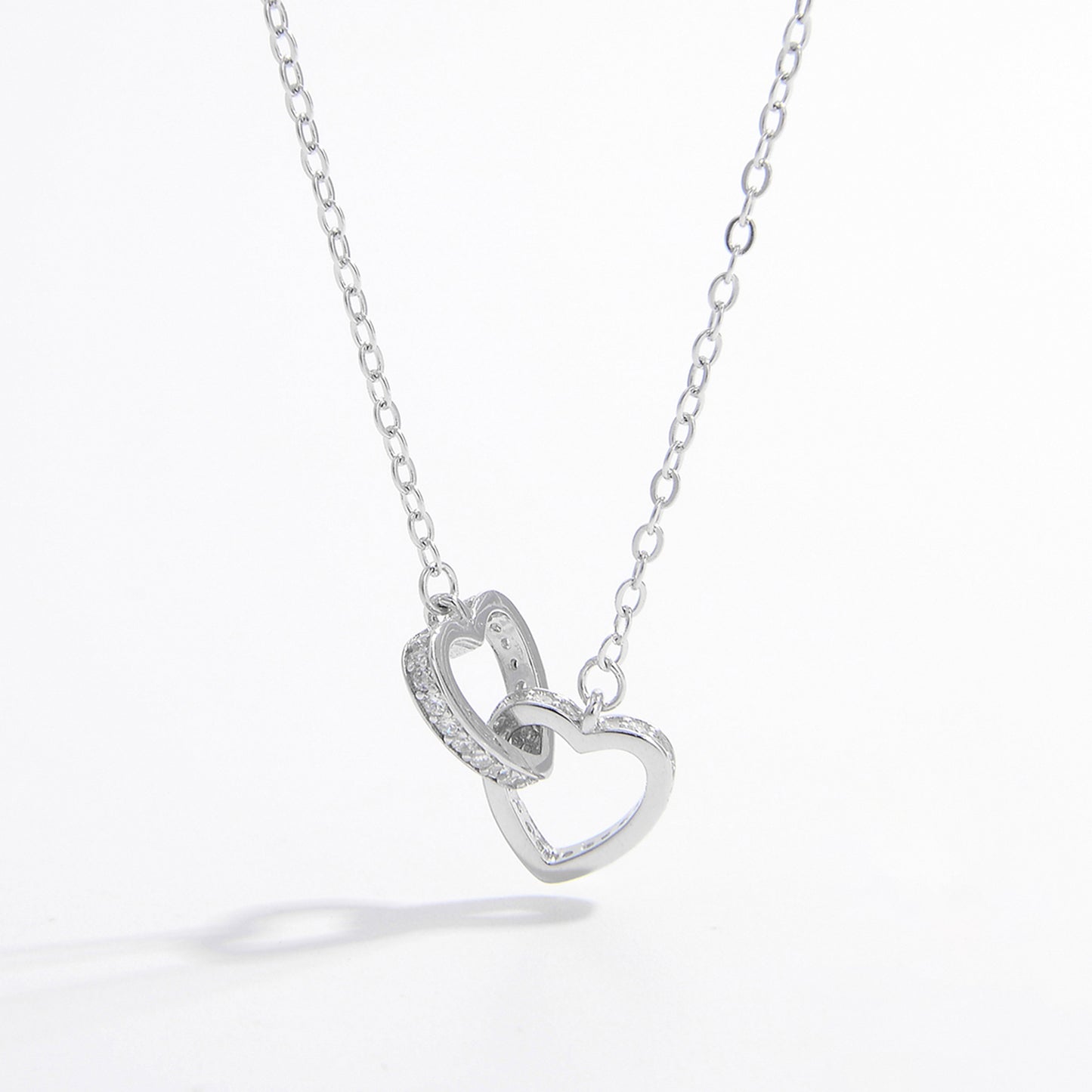 Twin Flame Heart Necklace