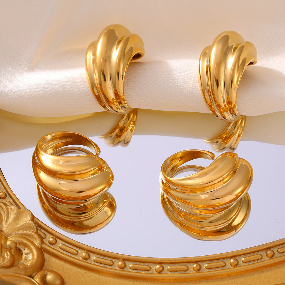Shore Gold Ring