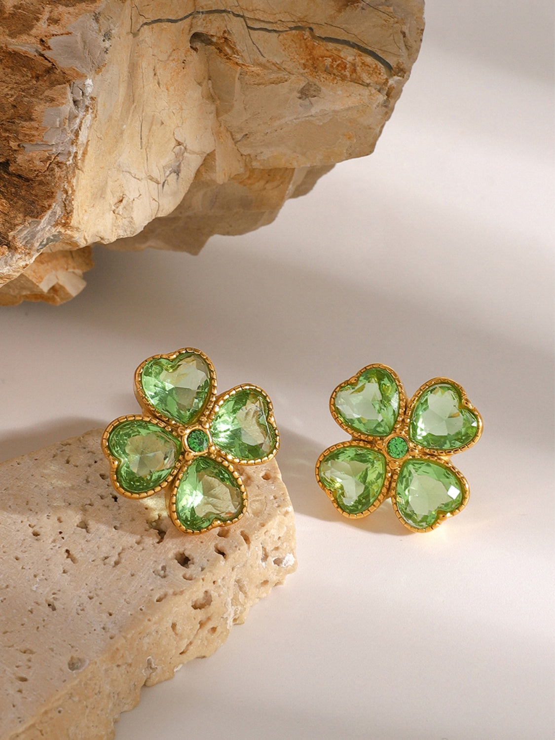Fated Lucky Clover Earrings