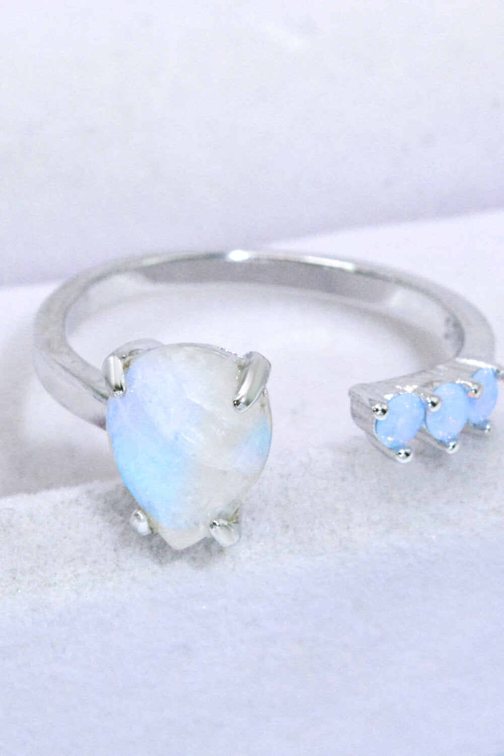 Stardust Moonstone Ring