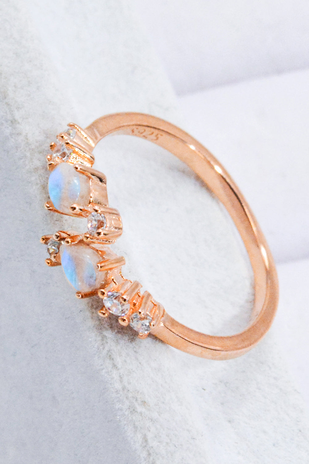 Dawn Adjustable Moonstone Ring