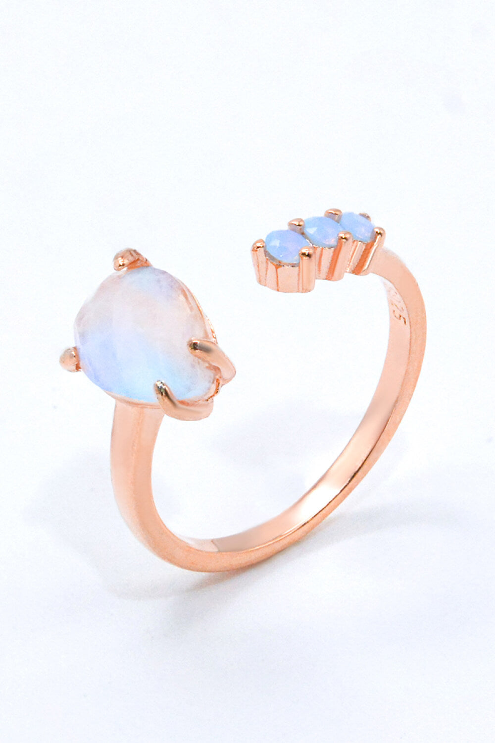 Stardust Moonstone Ring