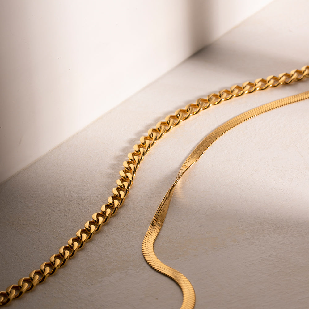 Celestial Love Double Layered Necklace