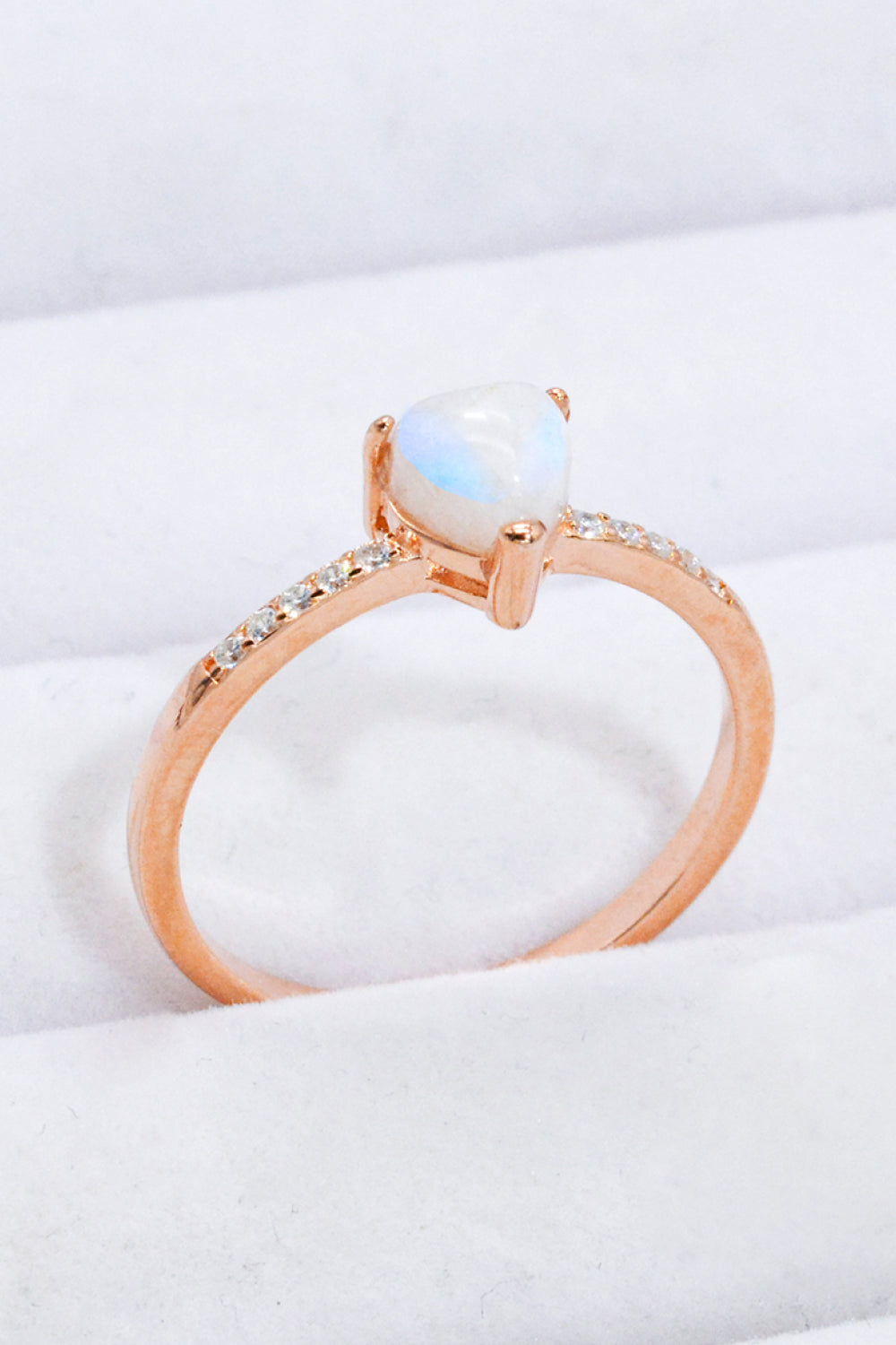 Aphrodite's Charm Moonstone Ring
