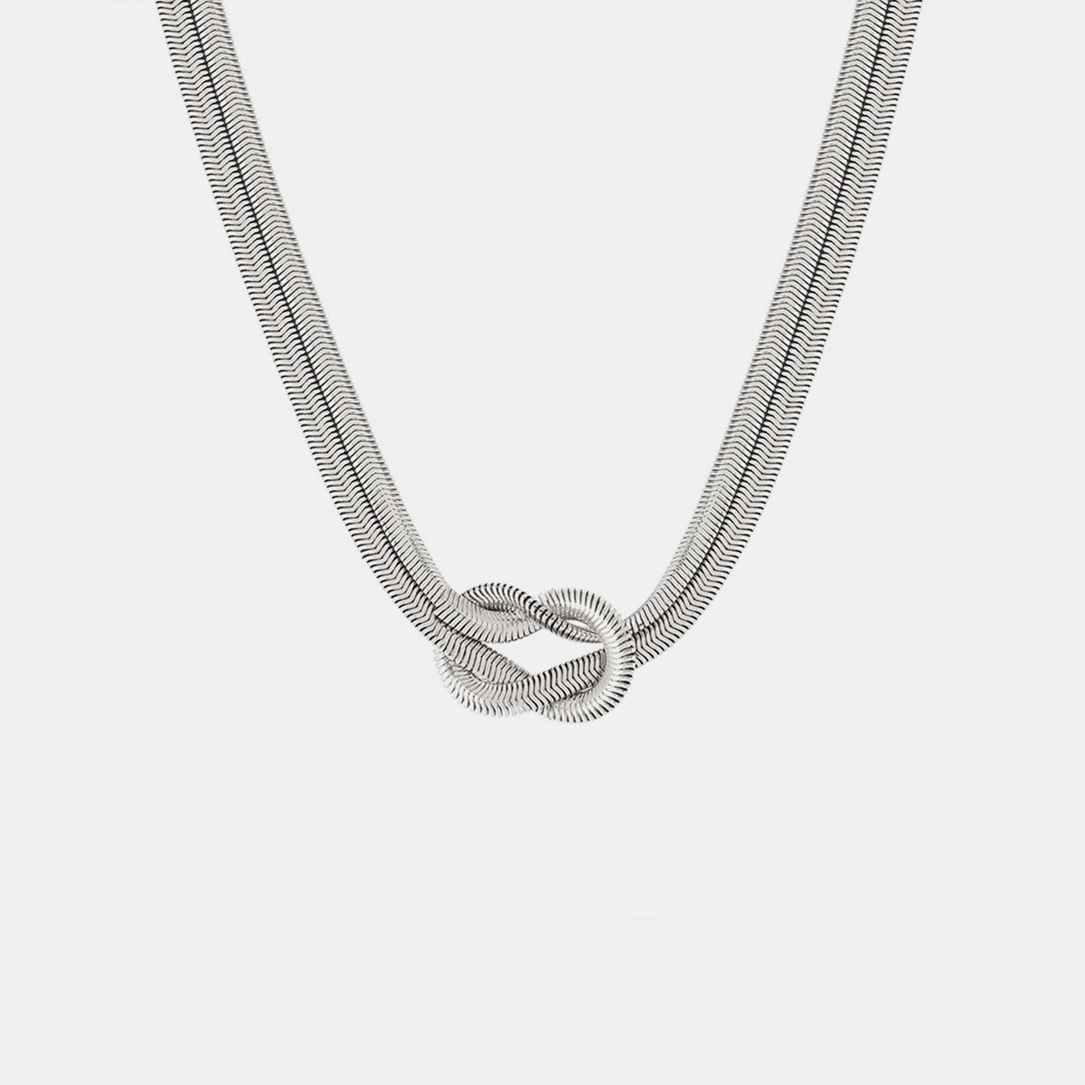 Intertwined Knot Necklace