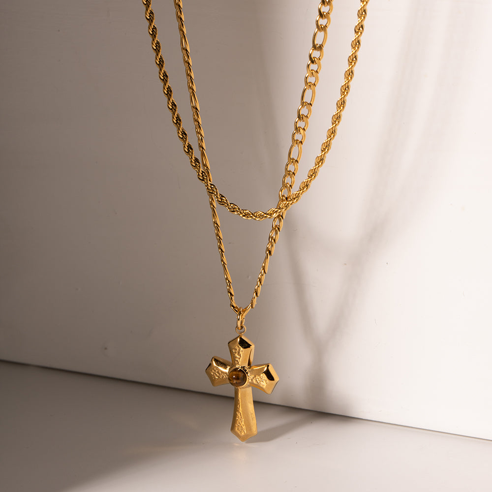 Alfea Cross Necklace