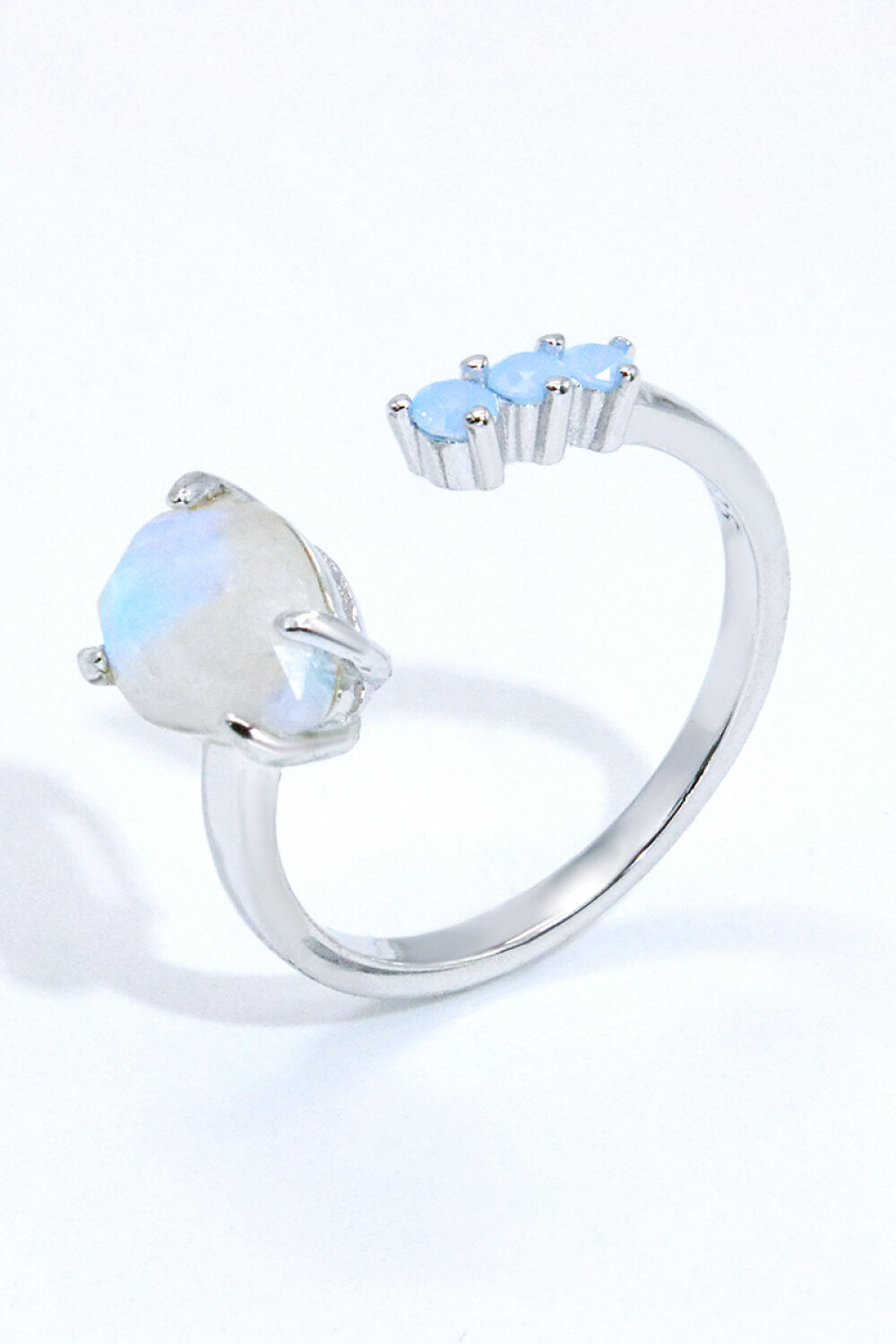 Stardust Moonstone Ring