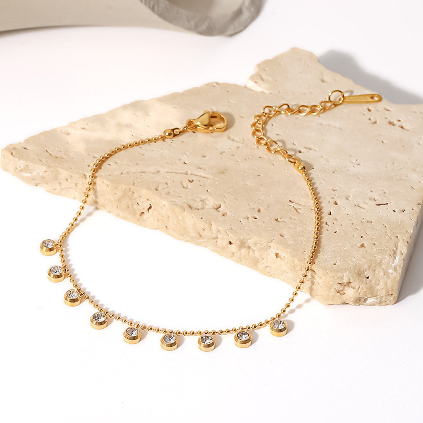 Gemmed Stackable Necklace