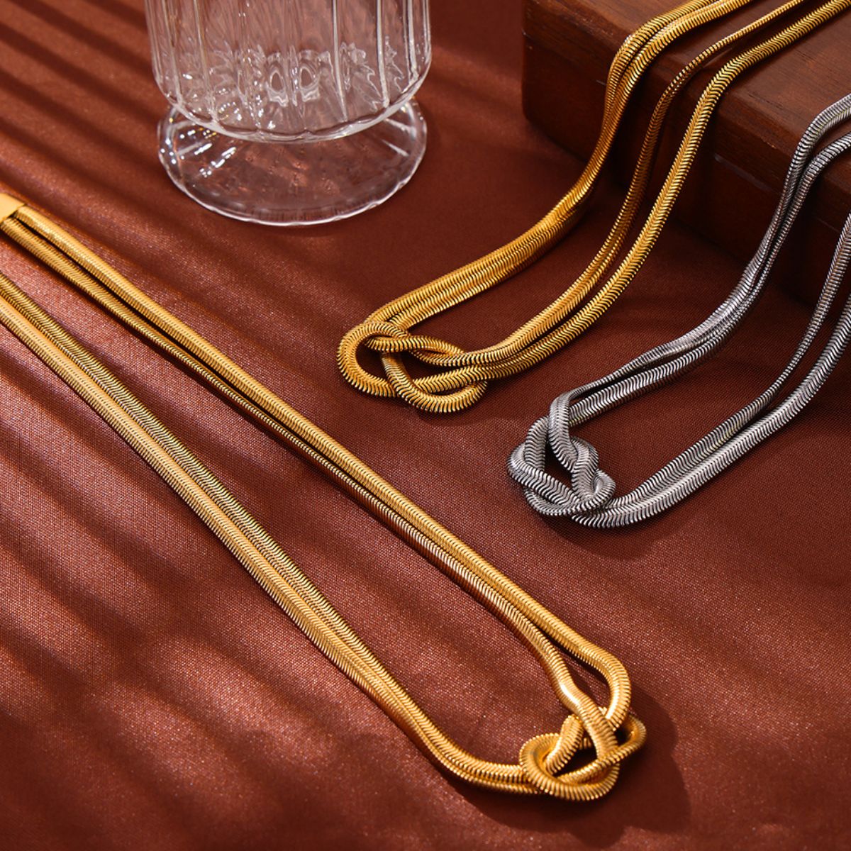 Intertwined Knot Necklace