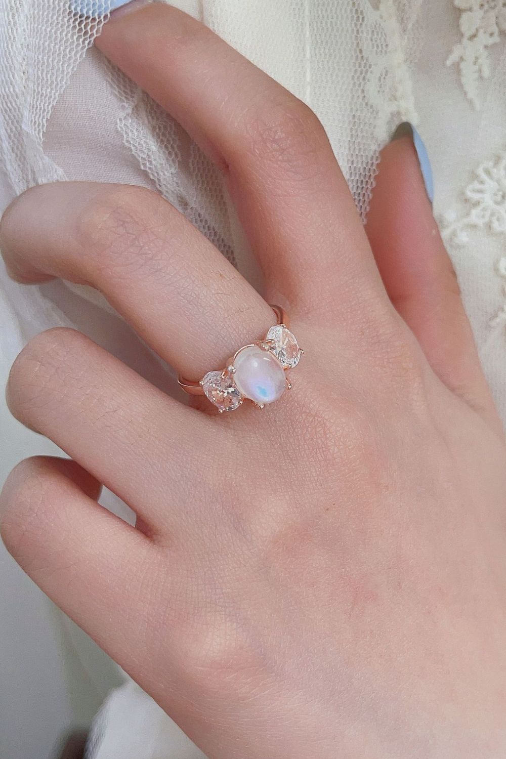 Eternal Love Three Stone Ring