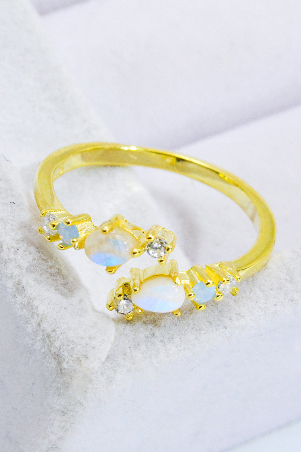 Dawn Adjustable Moonstone Ring