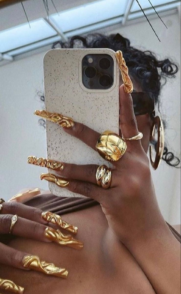 Hadid Double-Layered Ring