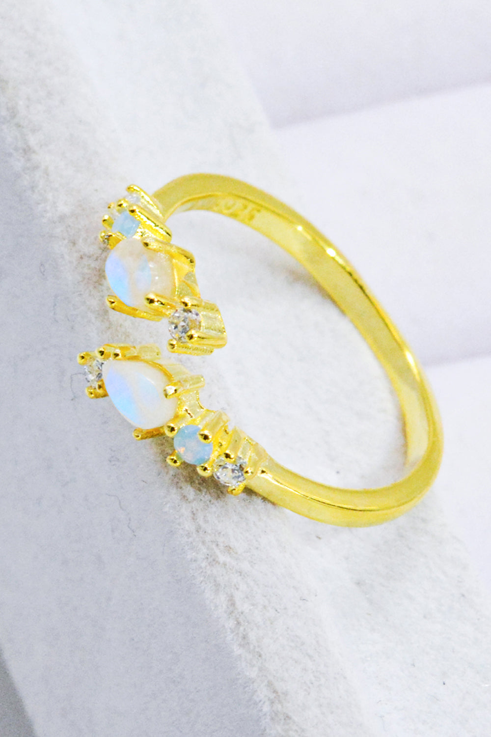 Dawn Adjustable Moonstone Ring