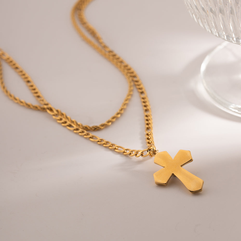 Alfea Cross Necklace