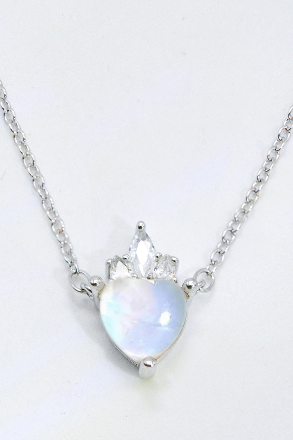 Athena's Charm Moonstone Necklace