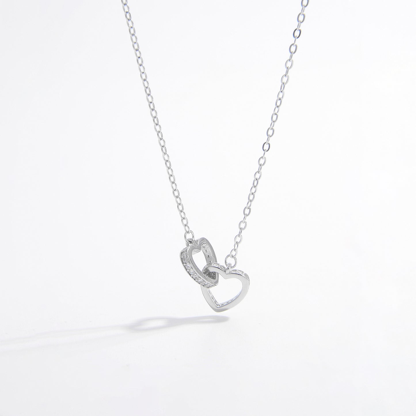 Twin Flame Heart Necklace