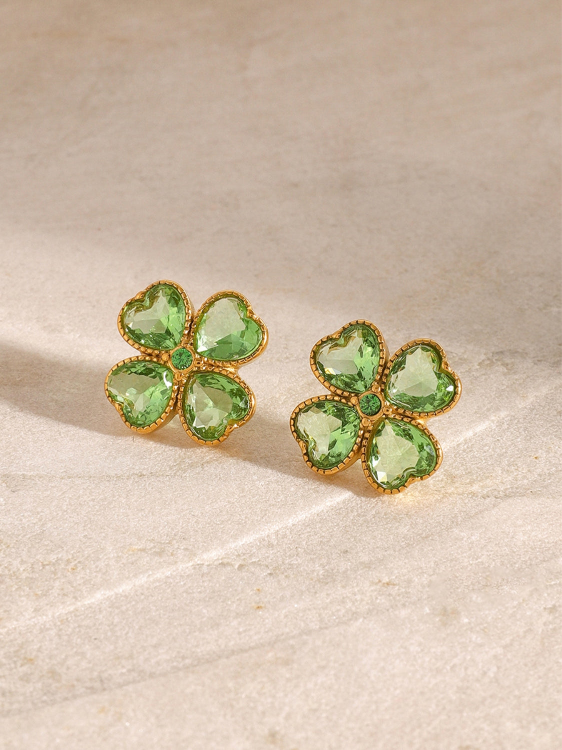 Fated Lucky Clover Earrings