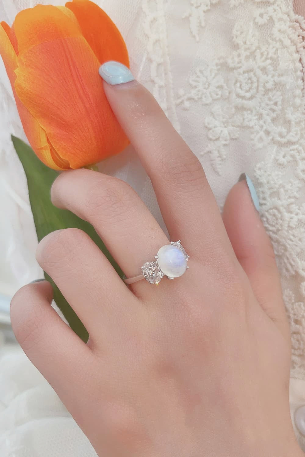 Eternal Love Three Stone Ring