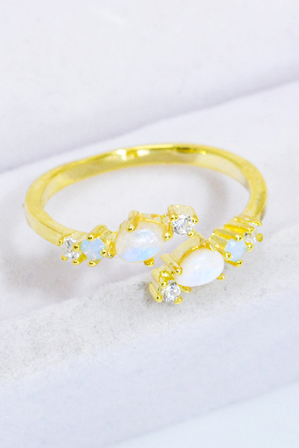 Dawn Adjustable Moonstone Ring