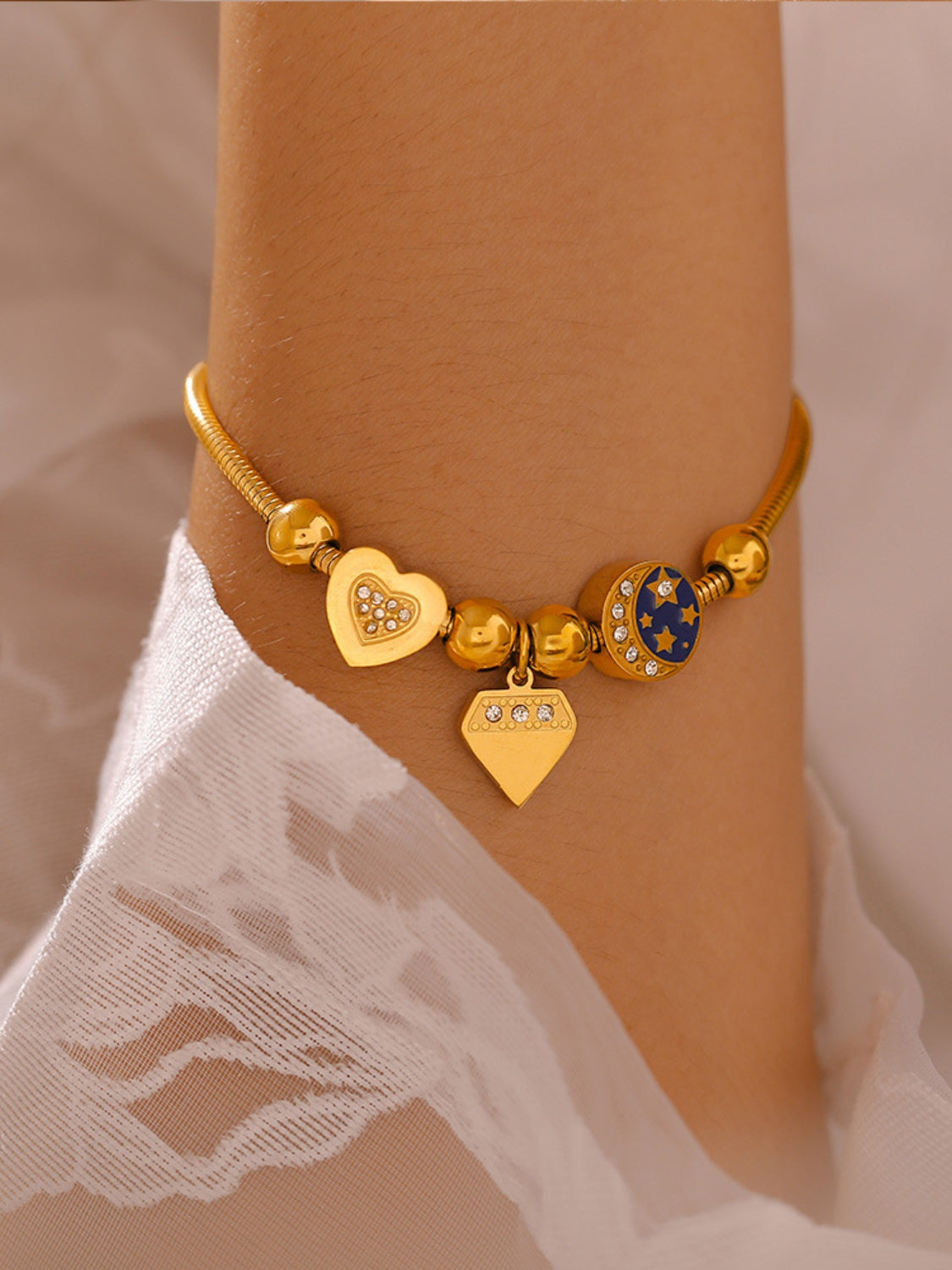 Orion's Belt Charm Bracelet