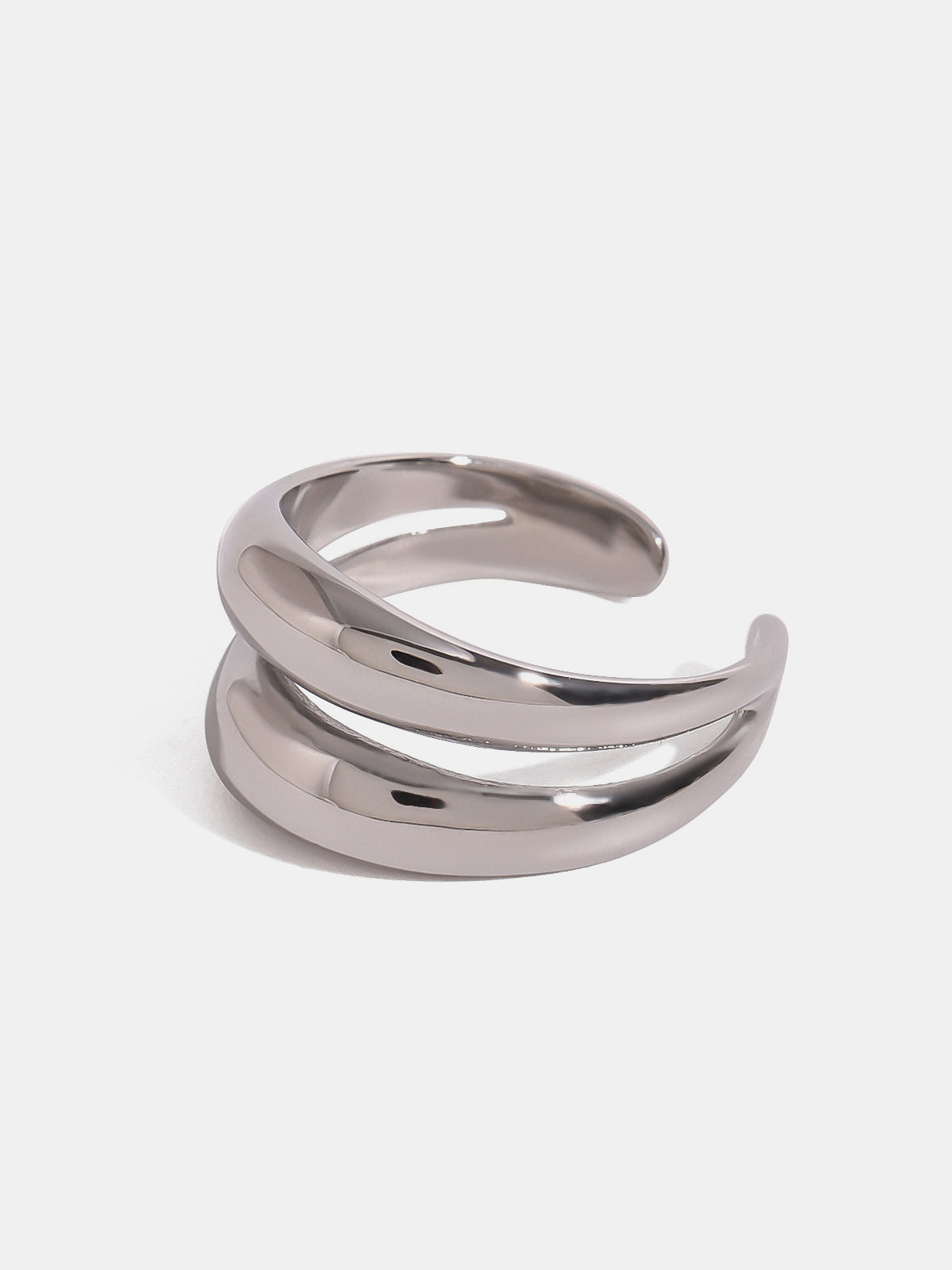 Hadid Double-Layered Ring