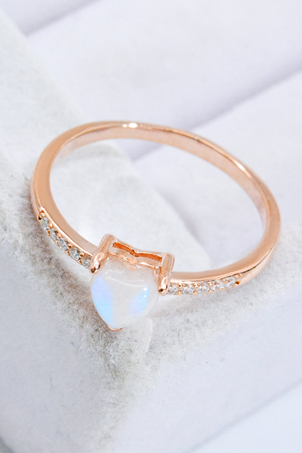 Aphrodite's Charm Moonstone Ring