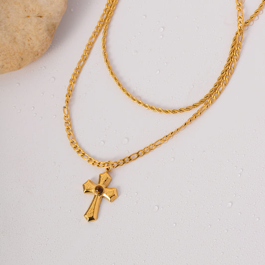 Alfea Cross Necklace