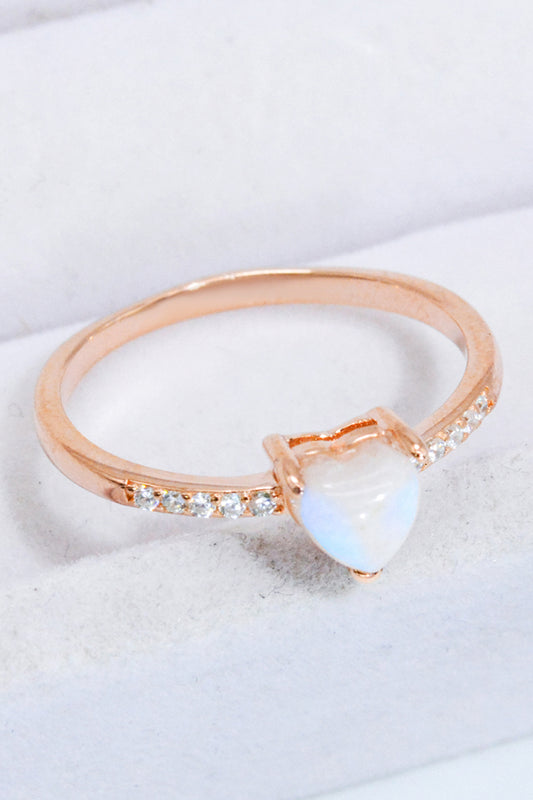 Aphrodite's Charm Moonstone Ring