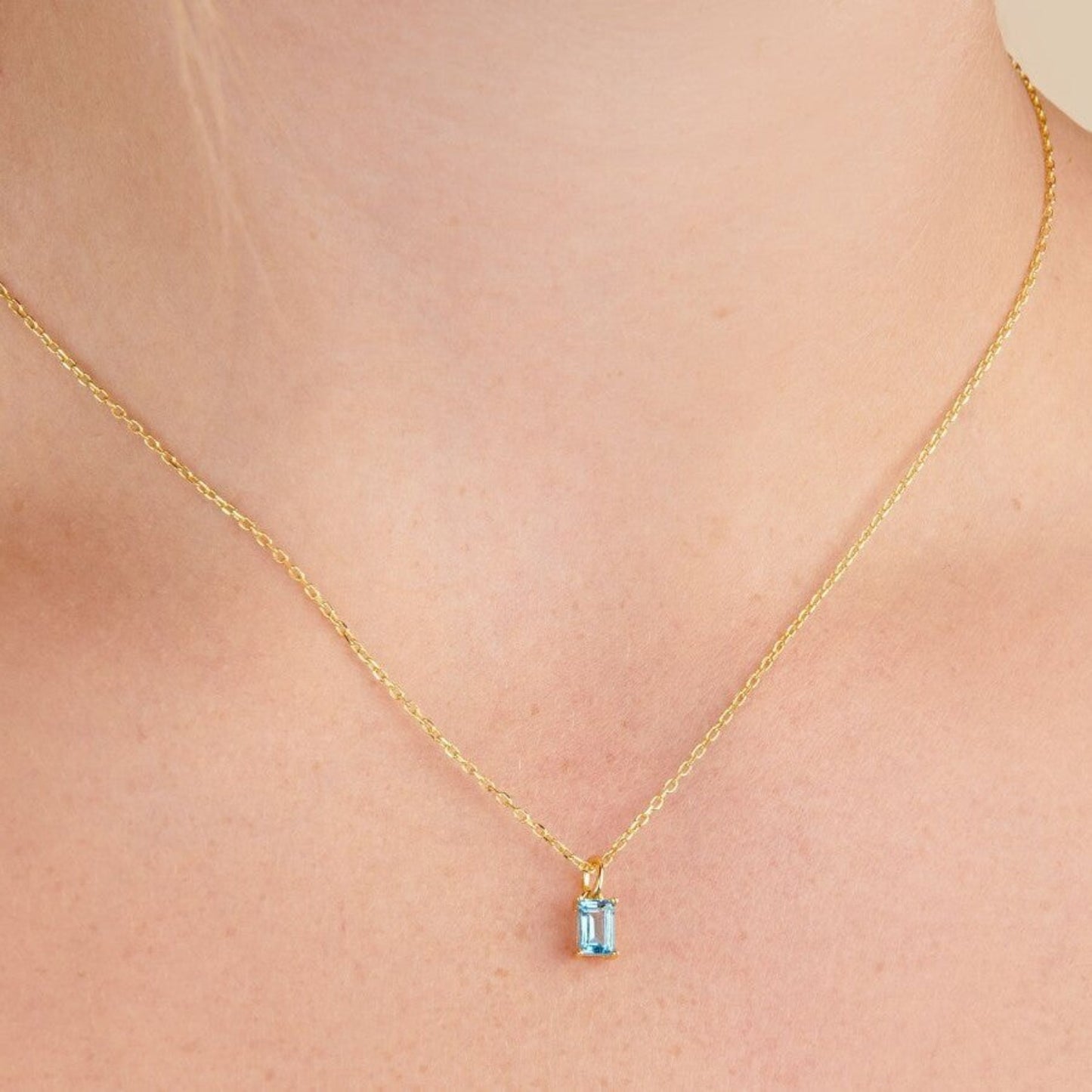 Birthstone Stackable Necklace