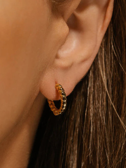 Stellar Huggie Earrings